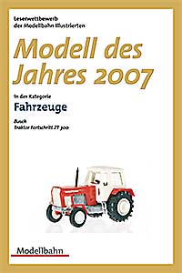 Urkunde Modell des Jahres